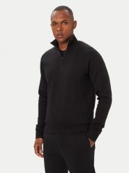 BOSS Bluza Sweat 50565306 Czarny Regular Fit. Czarne bluzy Boss, l, bez wzorów, z bawełny, bez kaptura. Za 679.99 zł.