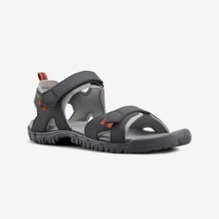 Second Life - Sandały turystyczne męskie Quechua NH100 - Stan Doskonały. Szare sandały QUECHUA, z kauczuku, bez zapięcia. Za 58.99 zł.