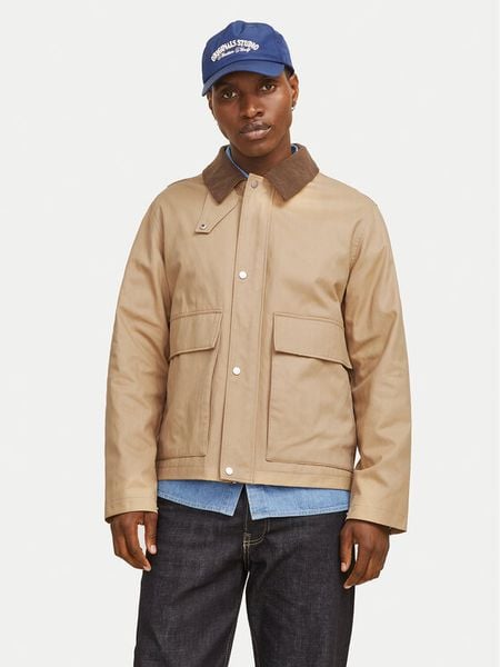 Jack & Jones Kurtka przejściowa Manchester 12272884 Beżowy Regular Fit. Brązowe kurtki Jack & Jones, l, bez wzorów, z syntetyku, bez kaptura. Za 219.99 zł.