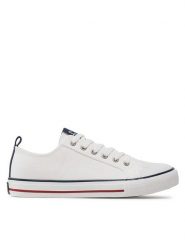 Gap Trampki Houston Cvs GAL001F5TWWHITGP Biały. Białe trampki GAP, m, bez wzorów, bez zapięcia. Za 169.99 zł.