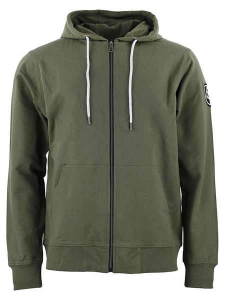 Peak Mountain Bluza "Cage" w kolorze khaki rozmiar: M. Brązowe bluzy Peak Mountain, m, z aplikacjami, z bawełny, bez kaptura. Za 238.45 zł.