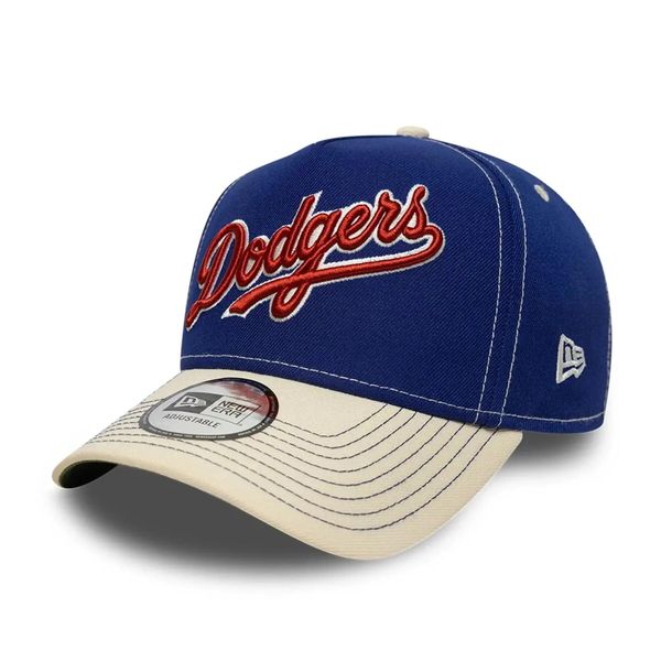 Czapka baseballowa Los Angeles Dodgers New Era 9Forty City Icon. Niebieskie czapki z daszkiem New Era, bez wzorów, z poliesteru. Za 176.50 zł.