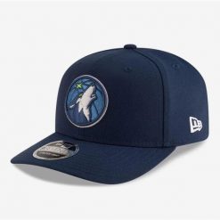 Czapka z daszkiem New Era NBA 970SS Timberwolves - 60755426. Niebieskie czapki z daszkiem New Era, bez wzorów. Za 171.35 zł.