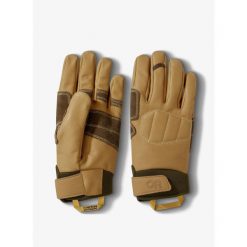 Rękawiczki Outdoor Research Granite Gloves. Brązowe rękawiczki OUTDOOR RESEARCH, bez wzorów. Za 224.99 zł.