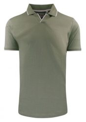 Oryginalna Koszulka Polo - Brave Soul - Wyblakła Zieleń. Zielone koszulki polo Brave Soul, l, bez wzorów, z bawełny, bez kołnierzyka, bez ramiączek. Za 75.00 zł.