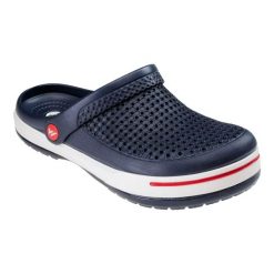 Męskie Sandały Jeremi. Czerwone sandały MARTES, z materiału, z okrągłym noskiem, bez zapięcia. Za 88.99 zł.