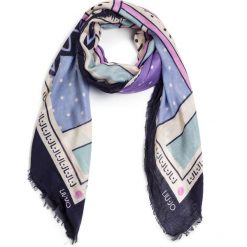Chusta LIU JO - Foulard 120X120 A19239 T0300 Midnight 90013. Szaliki marki Liu Jo. Za 199.00 zł.