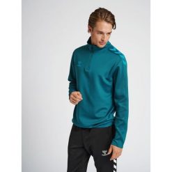 Bluza do piłki ręcznej dla dorosłych Hummel hml CORE XK. Niebieskie bluzy Hummel, l, bez wzorów, bez kaptura. Za 204.00 zł.