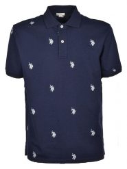 U.S. Polo Assn. Koszulka polo w kolorze granatowym rozmiar: XL. Niebieskie koszulki polo sportowe U.S. Polo Assn., s, bez wzorów, z bawełny, bez kołnierzyka, bez ramiączek. Za 171.28 zł.