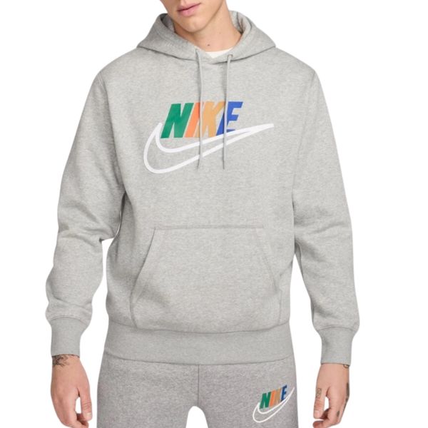 Bluza z Kapturem Club Futura Rozmiar L Szary - FZ0772-063. Szare bluzy Nike, l, bez wzorów, z polaru, z kapturem. Za 350.95 zł.