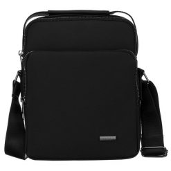 Torba męska Rovicky R-2562-2 czarna. Czarne torby na ramię ROVICKY, bez wzorów, na ramię, bez dodatków. Za 69.99 zł.
