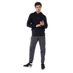 Męska Bluza Z Polaru. Czarne bluzy z kapturem Nike, l, bez wzorów, z bawełny, z kapturem. Za 249.99 zł.