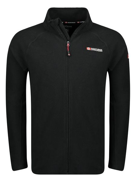 ANAPURNA Kurtka polarowa "Tonneau" w kolorze czarnym rozmiar: L. Czarne kurtki ANAPURNA, l, bez wzorów, z materiału, bez kaptura. Za 47.94 zł.