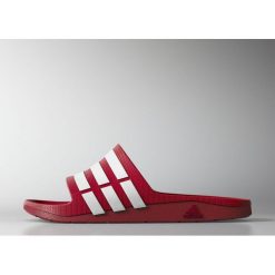 Czerwone Klapki adidas Duramo Slide M G15886. Czerwone klapki Adidas, z gumy. W wyprzedaży za 108.96 zł.