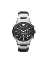 Emporio Armani Zegarek AR2434 Srebrny. Szare zegarki Emporio Armani, srebrne. Za 1,679.00 zł.