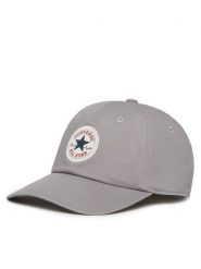 Converse Czapka z daszkiem 10027421-A10 Szary. Szare czapki z daszkiem Converse, bez wzorów, z bawełny. Za 99.99 zł.