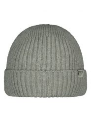 Barts Czapka "Meeson" w kolorze zielonym rozmiar: onesize. Zielone czapki zimowe Barts, z aplikacjami, prążkowane. Za 82.44 zł.