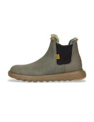 HEYDUDE Męskie Sztyblety Branson Classic. Zielone sztyblety Hey dude, bez wzorów, z materiału, bez obcasa, bez zapięcia. Za 439.00 zł.