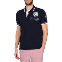 Koszulka polo w kolorze granatowym. Koszulki polo marki Napapijri. W wyprzedaży za 329.95 zł.