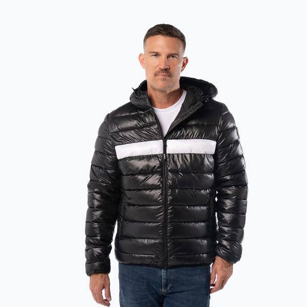 Kurtka zimowa męska Pitbull Shatto Quilted Hooded. Czarne kurtki PITBULL, na zimę, l, bez wzorów, z syntetyku, bez kaptura. Za 279.99 zł.
