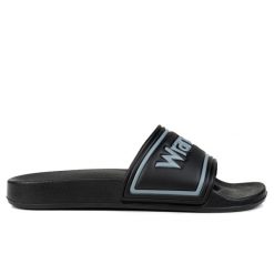 Klapki męskie na basen Wrangler AVERELL SLIDER MEN LOW. Czarne klapki Wrangler. Za 61.00 zł.