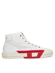 Diesel Trampki S-D-Verse Mid Y03505P8114 Biały. Białe trampki Diesel, m, bez wzorów, bez zapięcia. Za 579.99 zł.