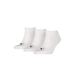 Skarpety Puma Sneaker Plain 3P. Białe skarpety Puma, bez wzorów. Za 41.99 zł.