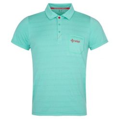 Męska koszulka polo Kilpi GIVRY-M. Niebieskie koszulki polo Kilpi, m, bez wzorów, bez kołnierzyka, bez ramiączek. Za 185.99 zł.