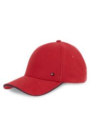 Tommy Hilfiger Czapka z daszkiem Th Corp Flannel 6 Panel Cap AM0AM13164 Czerwony. Czerwone czapki z daszkiem Tommy Hilfiger, bez wzorów, z bawełny. Za 149.99 zł.
