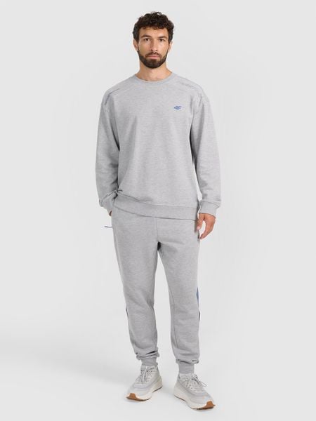 4F Spodnie dresowe joggery męskie - szare XXL. Szare joggery i bojówki 4F, m, bez wzorów, z dresówki, sportowe. W wyprzedaży za 99.99 zł.