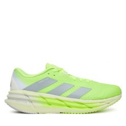 Buty do biegania adidas. Żółte buty do biegania Adidas, bez wzorów, bez zapięcia, do biegania. Za 419.99 zł.