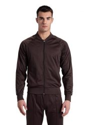 Arena Bluza w kolorze ciemnobrązowym rozmiar: XXL. Brązowe bluzy Arena, xxl, bez wzorów, bez kaptura. Za 121.99 zł.