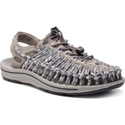 Sandały KEEN - Uneek 1018701 Steel Grey/Magnet. Szare sandały Keen, z materiału, bez zapięcia. W wyprzedaży za 289.00 zł.