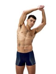 Speedo Szorty kąpielowe w kolorze granatowym rozmiar: 7. Niebieskie kąpielówki Speedo, bez wzorów, z materiału. Za 90.95 zł.