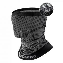 Komin narciarski Qunature bandana sportowa unisex. Czarne szaliki QUNATURE, bez wzorów. Za 39.99 zł.