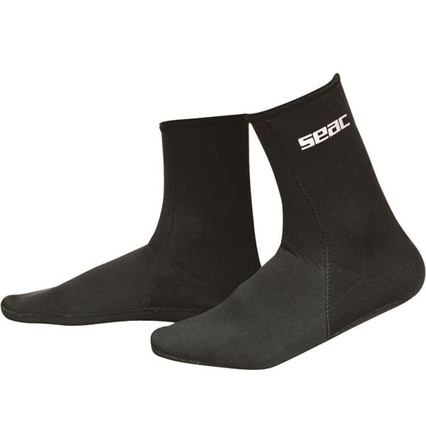 Seac skarpety neoprenowe Standard HD 2.5 mm. Czarne skarpety SEAC, bez wzorów, z neoprenu. Za 119.00 zł.