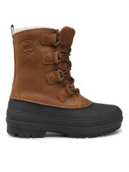 Helly Hansen Śniegowce Varanger Primaloft 11630_741 Brązowy. Brązowe śniegowce Helly Hansen, z nubiku, bez zapięcia. Za 699.99 zł.