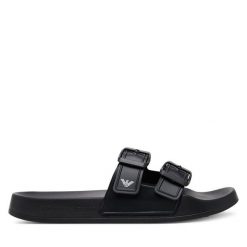 Klapki Emporio Armani. Czarne klapki Emporio Armani. Za 369.99 zł.