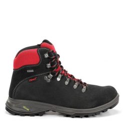 Buty trekkingowe Chiruca Refugio 09 Gore-Tex Xacobeo. Czarne buty turystyczne Chiruca, bez wzorów, z gore-texu, bez zapięcia, trekkingowe, gore-tex. Za 727.00 zł.