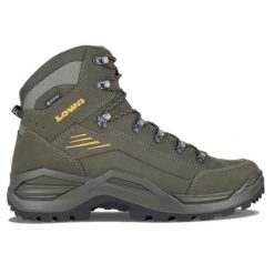 Buty trekkingowe męskie Lowa Renegade Evo Mid Gtx. Niebieskie buty trekkingowe Lowa, bez wzorów, z materiału, za kostkę, bez zapięcia. Za 1,067.00 zł.