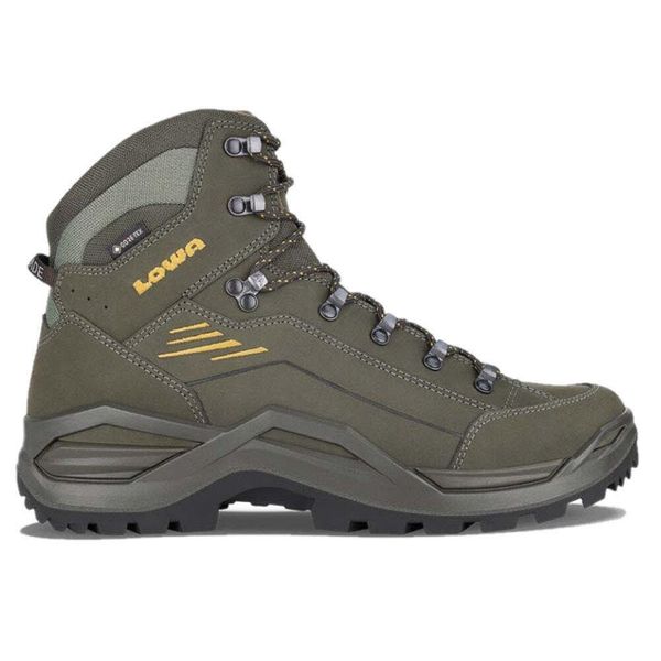 Buty trekkingowe męskie Lowa Renegade Evo Mid Gtx. Niebieskie buty trekkingowe Lowa, bez wzorów, z materiału, bez zapięcia. Za 1,094.00 zł.