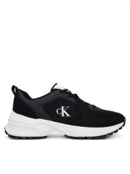 Calvin Klein Sneakersy Hike Runner Lace Up Su Mesh HM0HM02448 Czarny. Czarne buty sportowe casual CALVIN KLEIN, bez wzorów, z meshu, bez zapięcia. Za 489.99 zł.