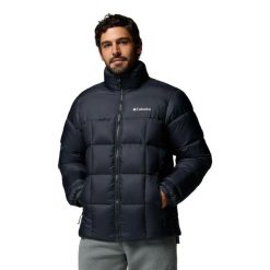 Męska kurtka Columbia Puffect IV Jacket 2174301010. Czarne kurtki Columbia, l, bez wzorów, z materiału, bez kaptura. Za 599.00 zł.