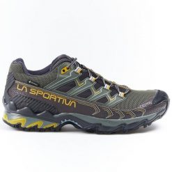 Buty trekkingowe męskie La Sportiva La Ultra Raptor Ii Gtx. Brązowe buty trekkingowe La Sportiva, bez wzorów, z materiału, bez zapięcia. Za 861.00 zł.