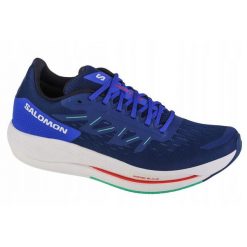 Trampki Męskie Bieganie Spectur. Niebieskie trampki Salomon, m, bez wzorów, bez zapięcia. Za 607.99 zł.