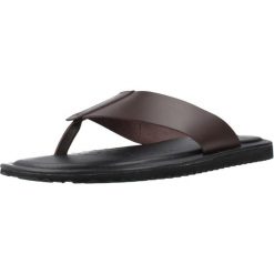 Sandały GEOX U ERICE Brązowy. Brązowe sandały Geox, ze skóry, bez zapięcia. Za 263.99 zł.