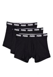 Bokserki męskie PUMA Everyday 3. Czarne bokserki Puma, l, bez wzorów, z bawełny. Za 139.99 zł.