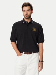 Polo Ralph Lauren Polo 710B28617004 Czarny Regular Fit. Czarne koszulki polo Polo Ralph Lauren, m, bez wzorów, z bawełny, bez kołnierzyka, bez ramiączek. Za 509.99 zł.