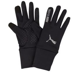 Rękawiczki Unisex Dla Dorosłych 42022 (zestaw 2 Sztuk). Czarne rękawiczki Puma, bez wzorów. Za 178.99 zł.