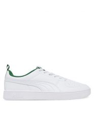Puma Sneakersy Rickie 387607 33 Biały. Białe buty sportowe casual Puma, bez wzorów, ze skóry, bez zapięcia. Za 199.99 zł.